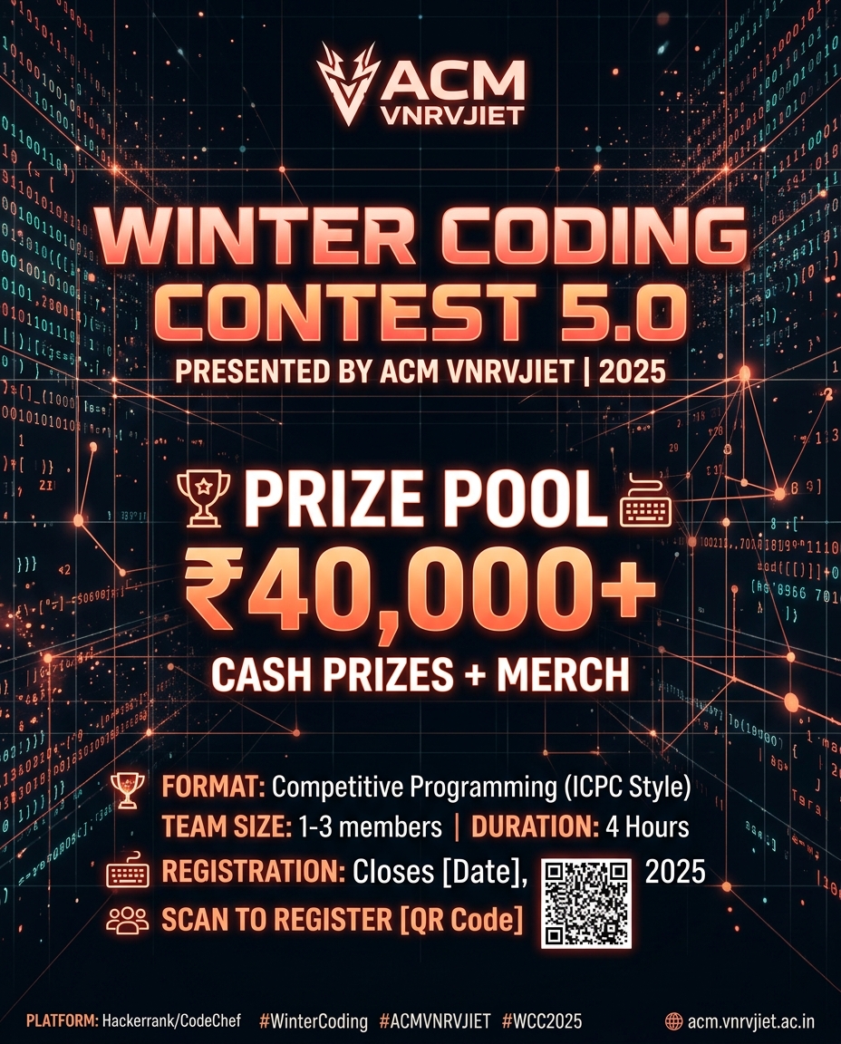 Winter Coding Contest 5.0 Poster